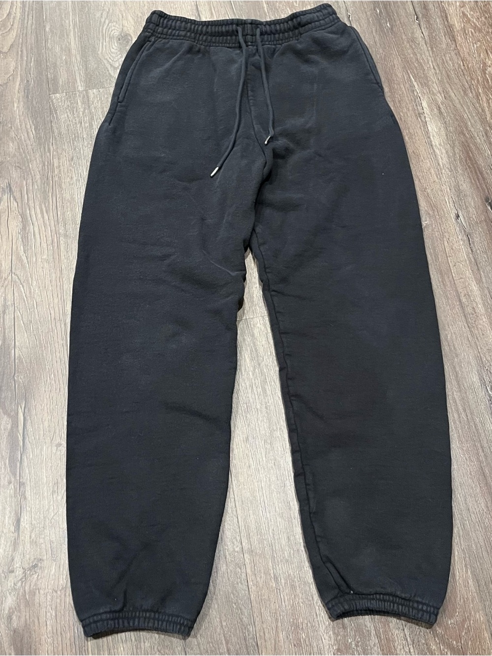 Uniqlo Black Jogger Sweatpants with Drawstring